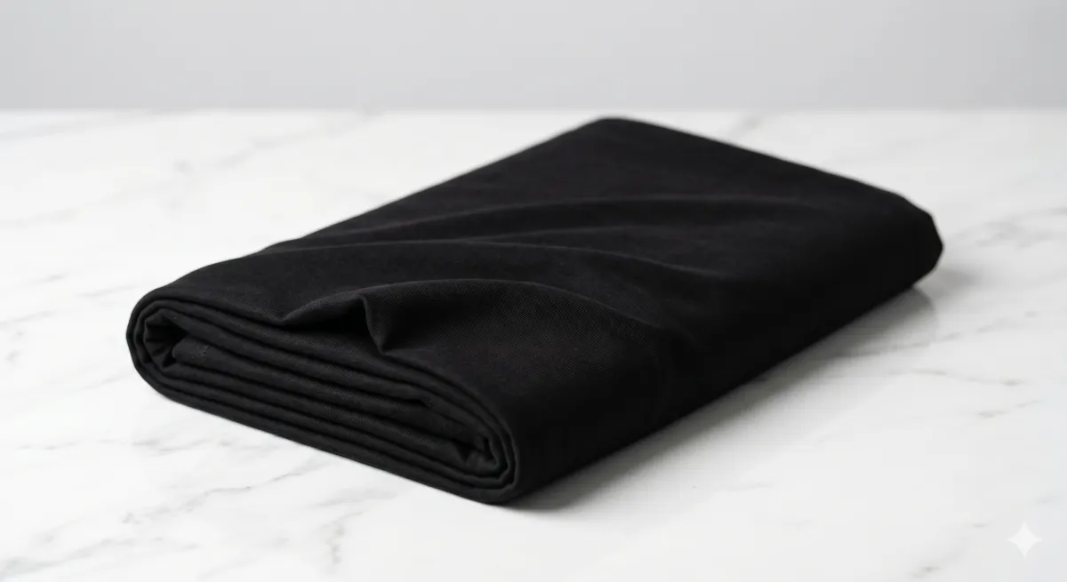 Jersey Uni Schwarz